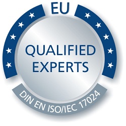 immoorga Gutachter: Markenzeichen Qualified Experts DIN EN ISO/IEC 17024 - Immobilien Bewertung Bauschäden - seit 2015 